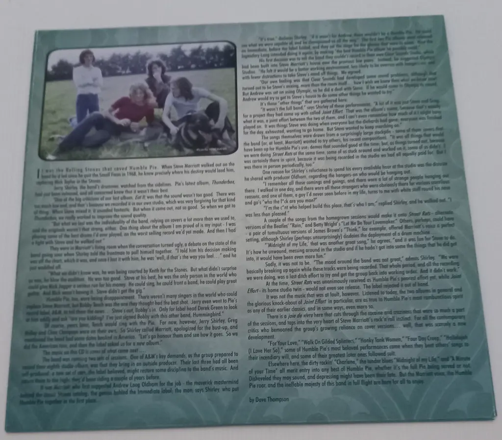 Humble Pie, Joint Effort, (White Vinyl) Image 1++